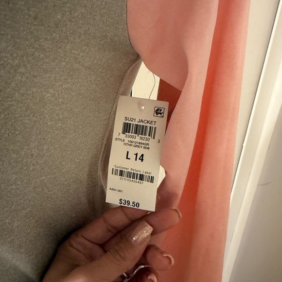 Ideology Size L 14 Kids Athletic Sweater NWT - Picture 5 of 5